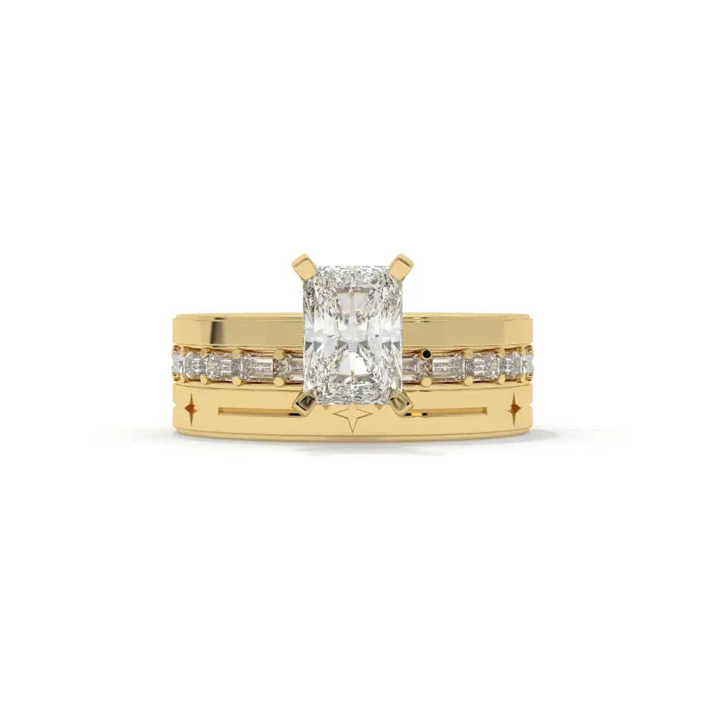 Radiant Charm Engagement Set 
