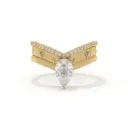 Pear Grace Chevron Ring Set 